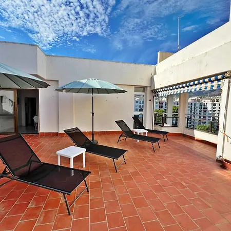 公寓 Bonito Atico En Primera Linea De Playa Con Piscina *