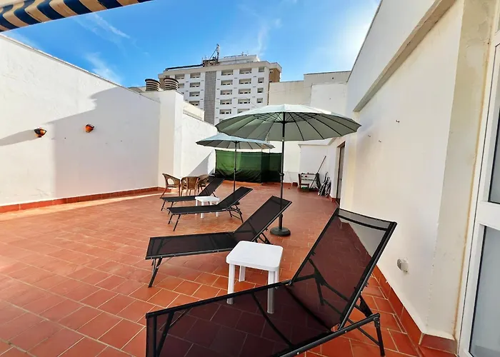 Bonito Atico En Primera Linea De Playa Con Piscina Appartement