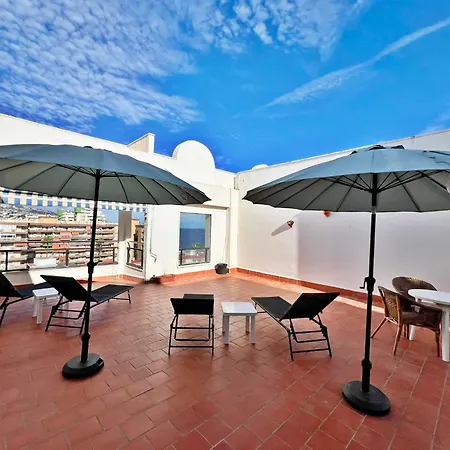 Bonito Atico En Primera Linea De Playa Con Piscina Lejlighed Fuengirola