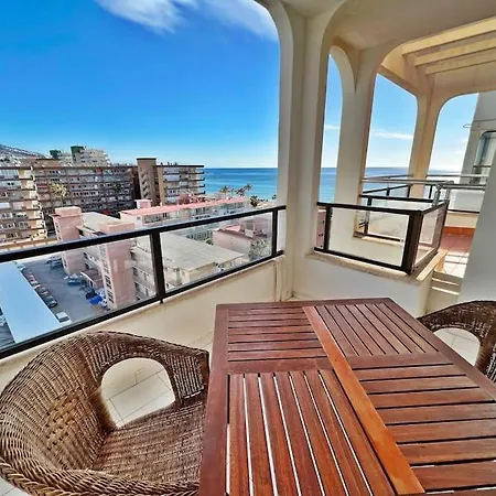 アパート Bonito Atico En Primera Linea De Playa Con Piscina